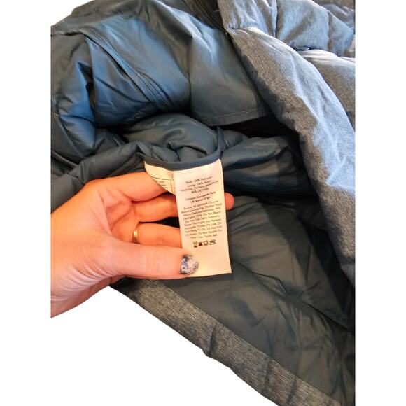 Eddie Bauer Blue Puffer Vest - Picture 3 of 5